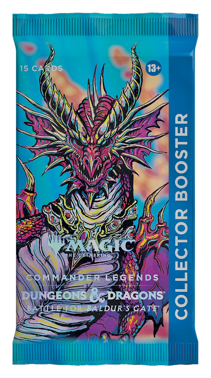 MTG Commander Legends: Battle for Baldur's Gate - Collector Booster Pack MTG Sealed Magic: The Gathering   