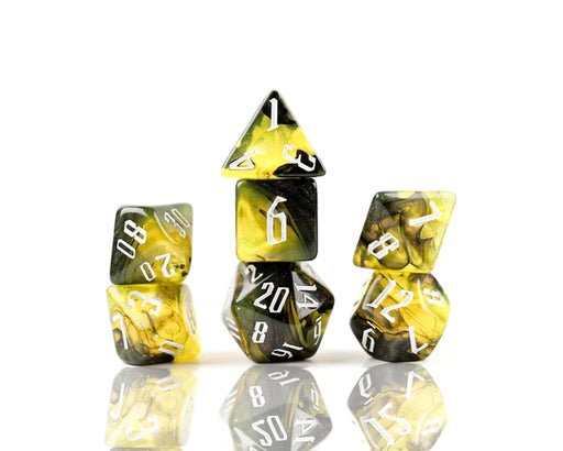 Sirius Dice: 7-Die Dice Set - Poison Nebula Dice & Gaming Accessories Sirius Dice