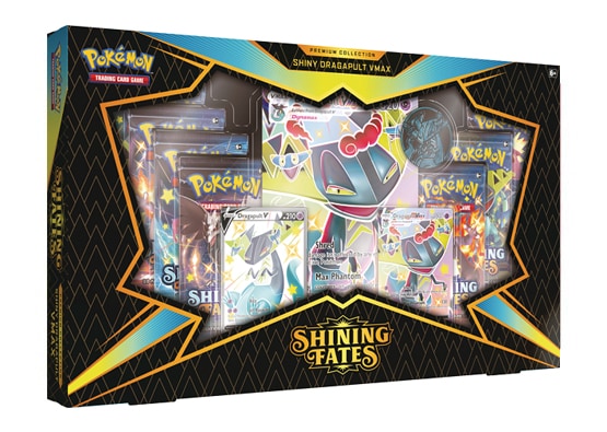 Pokémon Shining Fates Premium Collections - Shiny Dragapult V Pokemon Sealed The Pokémon Company   