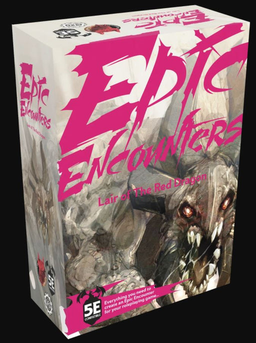 Epic Encounters: Lair of the Red Dragon RPG Miniatures Steamforge Games