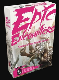 Epic Encounters: Shrine of the Kobold Queen RPG Miniatures Steamforge Games   
