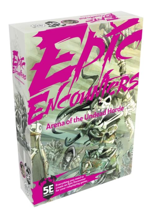 Epic Encounters: Arena of the Undead Horde Tabletop RPGs Steamforge Games