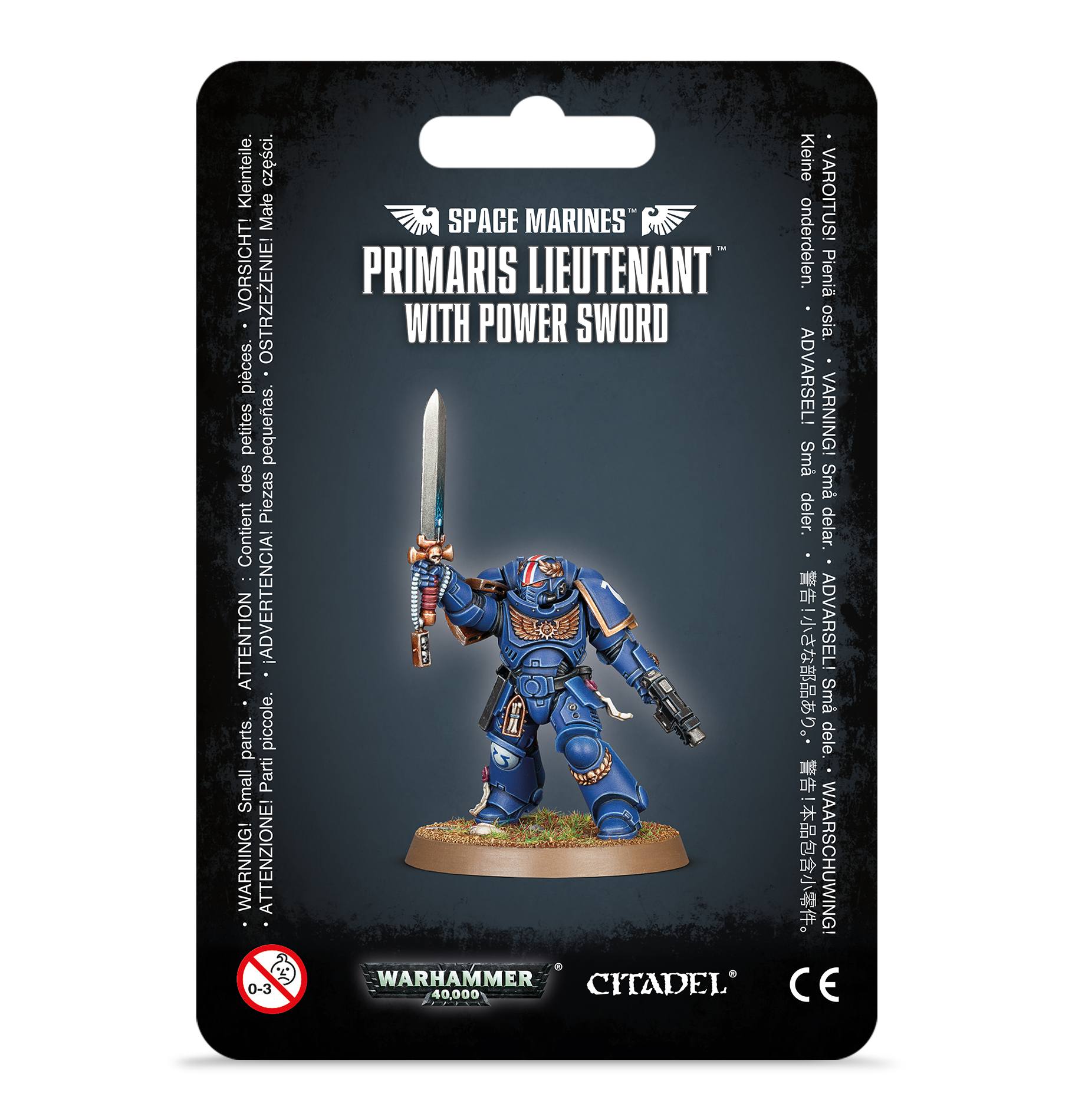Space Marines: Primaris Lieutenant with Power Sword Warhammer 40k Games Workshop   