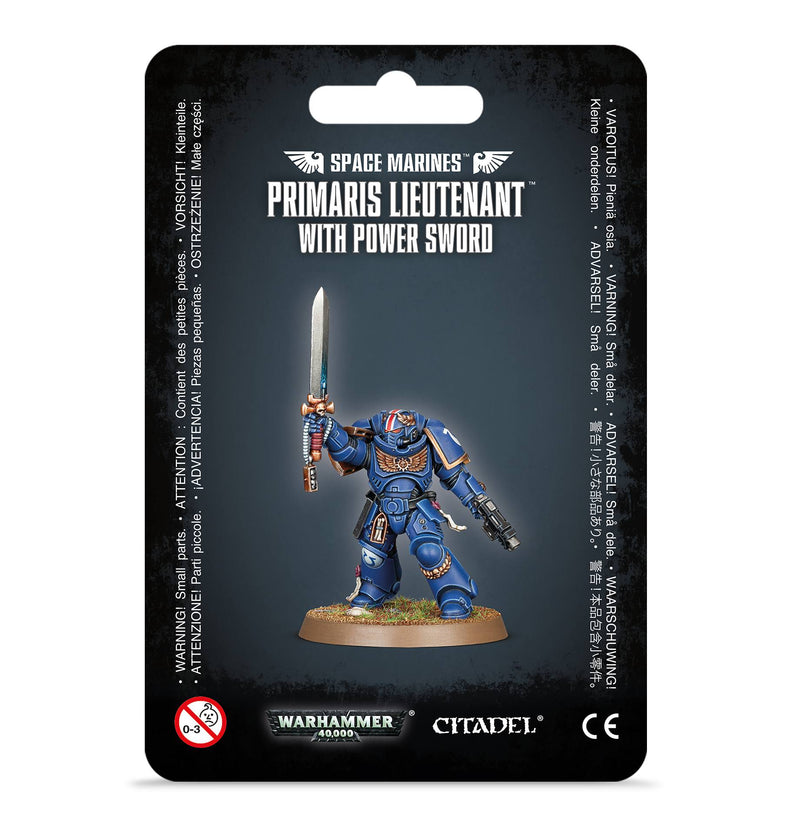 Space Marines: Primaris Lieutenant with Power Sword Warhammer 40k Games Workshop   