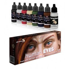 Scale 75: Human Eyes Paint Set SSE056 Paint, Tools and Bases Scale 75   