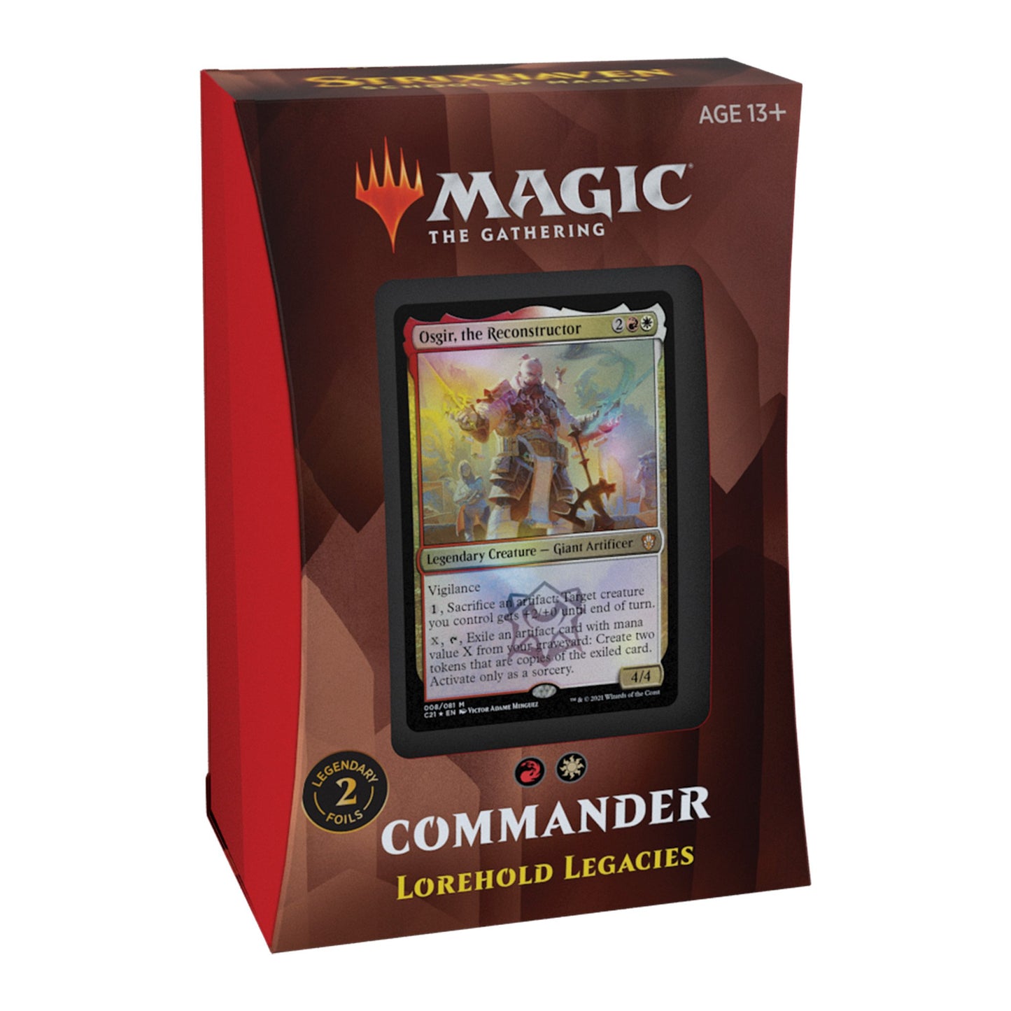 MTG Strixhaven Commander Deck: Lorehold Legacies MTG Sealed Wizards of the Coast   