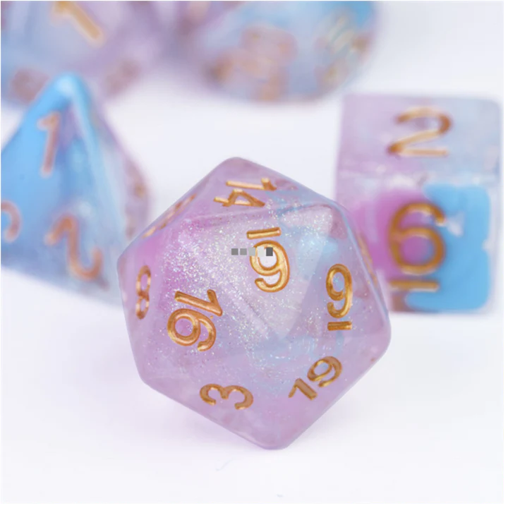 Foam Brain Games: Flare of Ambition 7-Die Set Dice & Gaming Accessories Foam Brain Games
