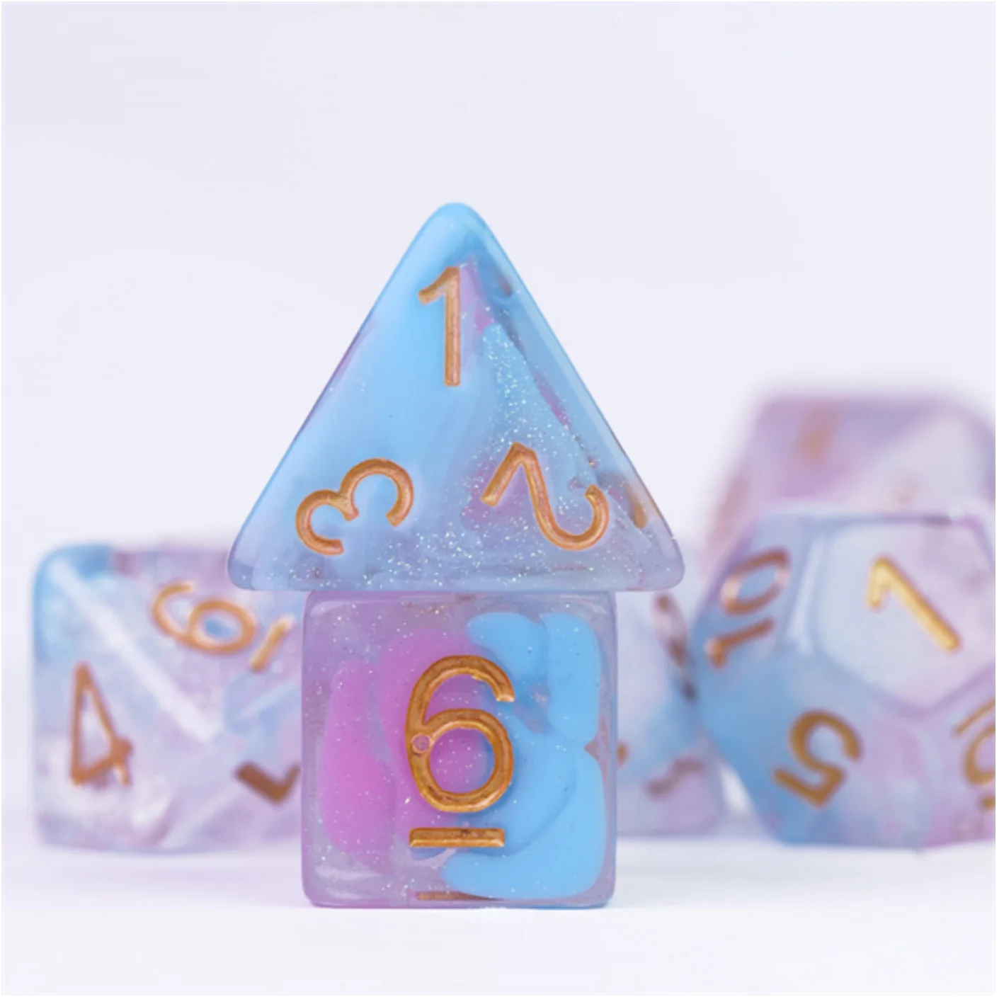 Foam Brain Games: Flare of Ambition 7-Die Set Dice & Gaming Accessories Foam Brain Games