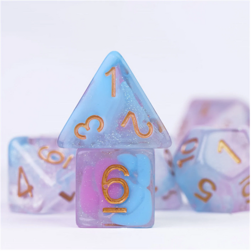 Foam Brain Games: Flare of Ambition 7-Die Set Dice & Gaming Accessories Foam Brain Games