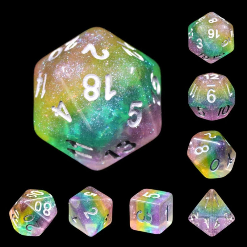 Foam Brain Games: Fairy Dust 7-Die Set Dice & Gaming Accessories Foam Brain Games