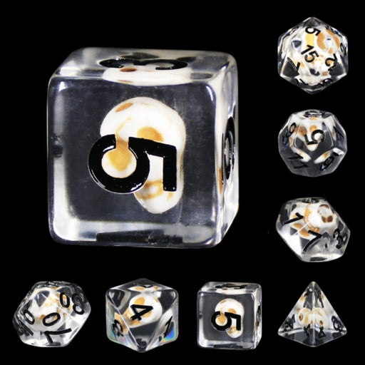 Foam Brain Games: Stone Skull 7-Die Set Dice & Gaming Accessories Foam Brain Games