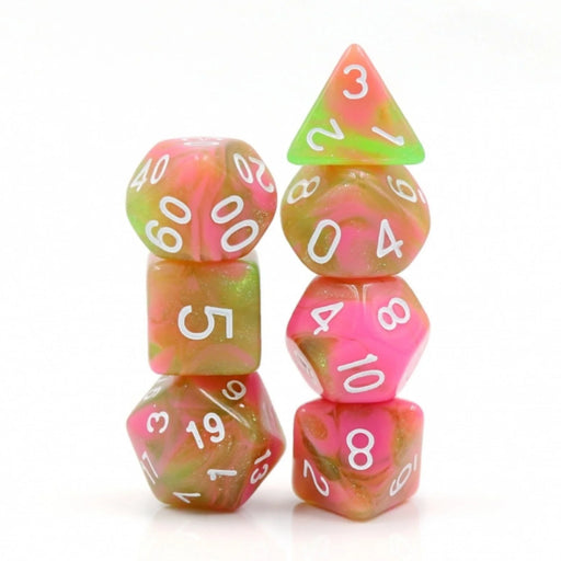 Foam Brain Games: Apple Taffy 7-Die Set Dice & Gaming Accessories Foam Brain Games