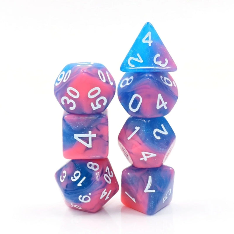 Foam Brain Games: Miami Vice 7-Die Set Dice & Gaming Accessories Foam Brain Games