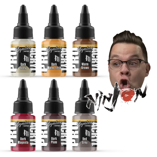 Monument Hobbies: Pro Acryl - Signature Series Set 2 Ninjon Model Paints Warp Speed Distribution