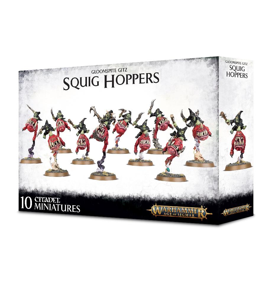 Gloomspite Gitz: Squig Hoppers Age of Sigmar Games Workshop   