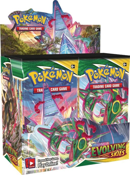Pokémon Evolving Skies Booster Box Pokemon Sealed The Pokemon Company   