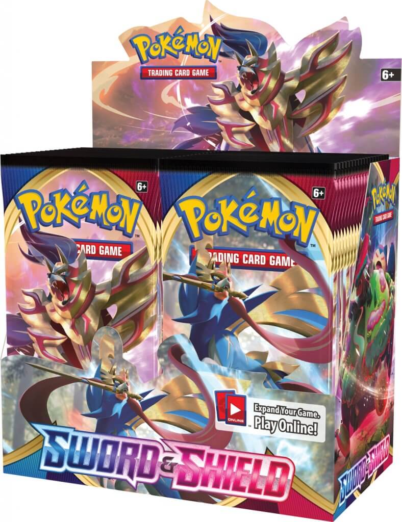 Pokémon Sword And Shield Booster Box Pokemon Sealed The Pokémon Company   
