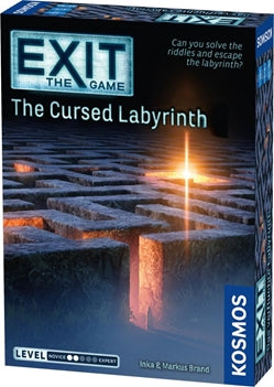 Exit: The Cursed Labyrinth  KOSMOS Board Games Taps Games Edmonton Alberta
