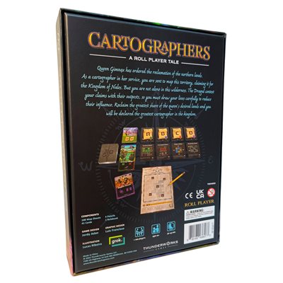 Cartographers: A Roll Player Tale Board Games Lion Rampant   