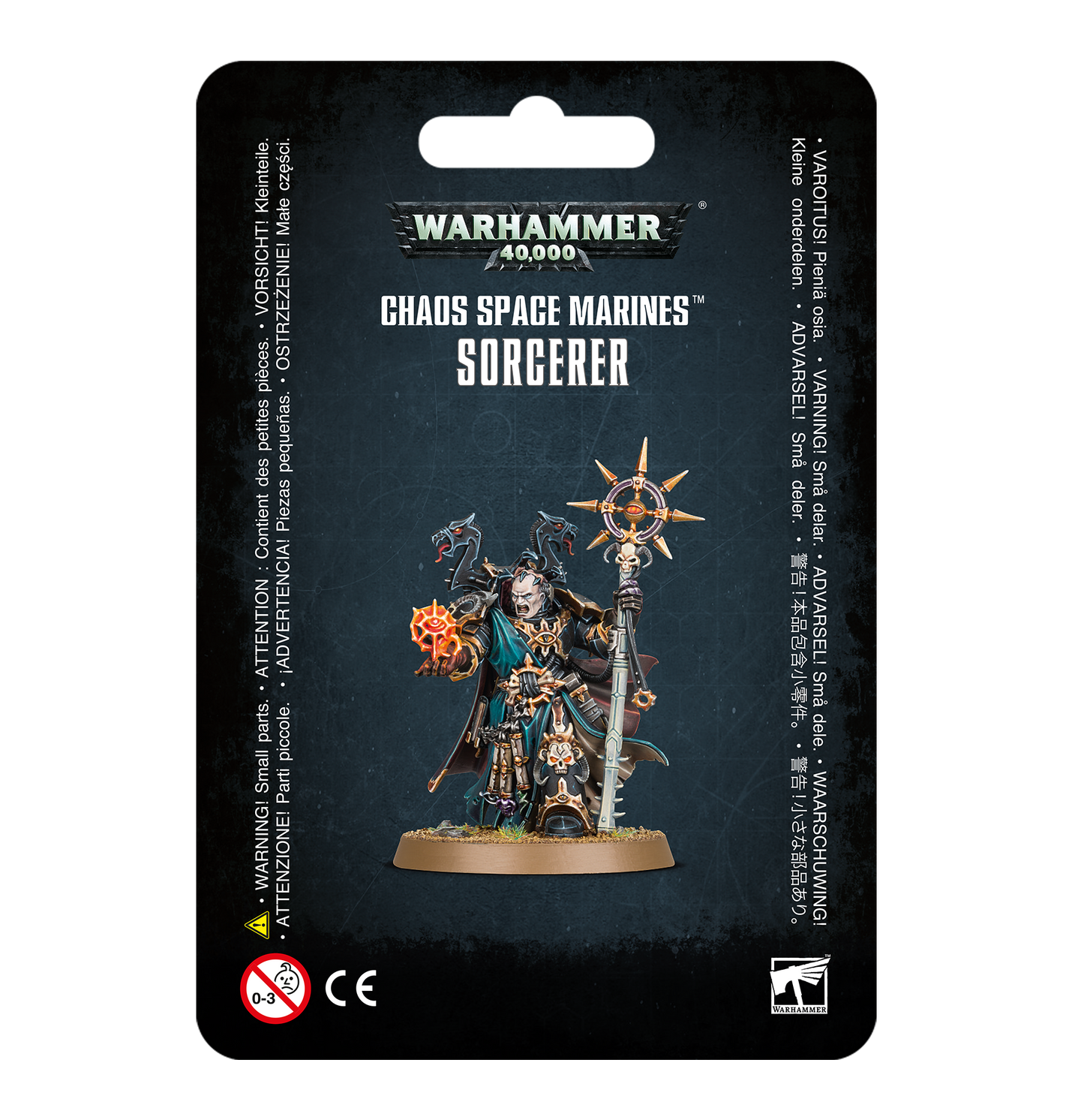 Chaos Space Marines: Sorcerer Warhammer 40k Games Workshop   
