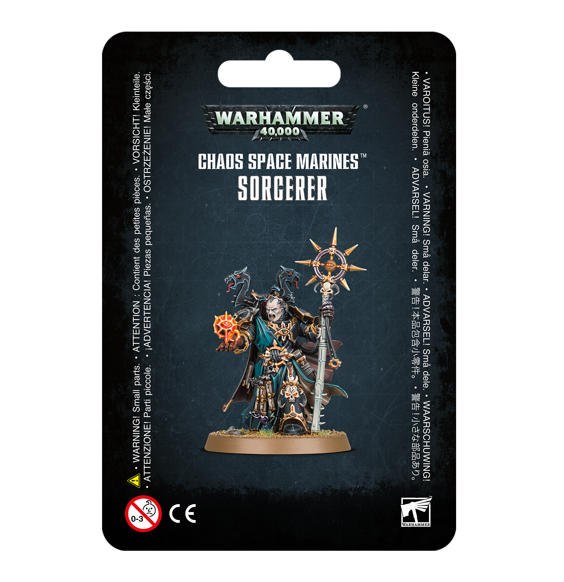 Chaos Space Marines: Sorcerer Warhammer 40k Games Workshop   