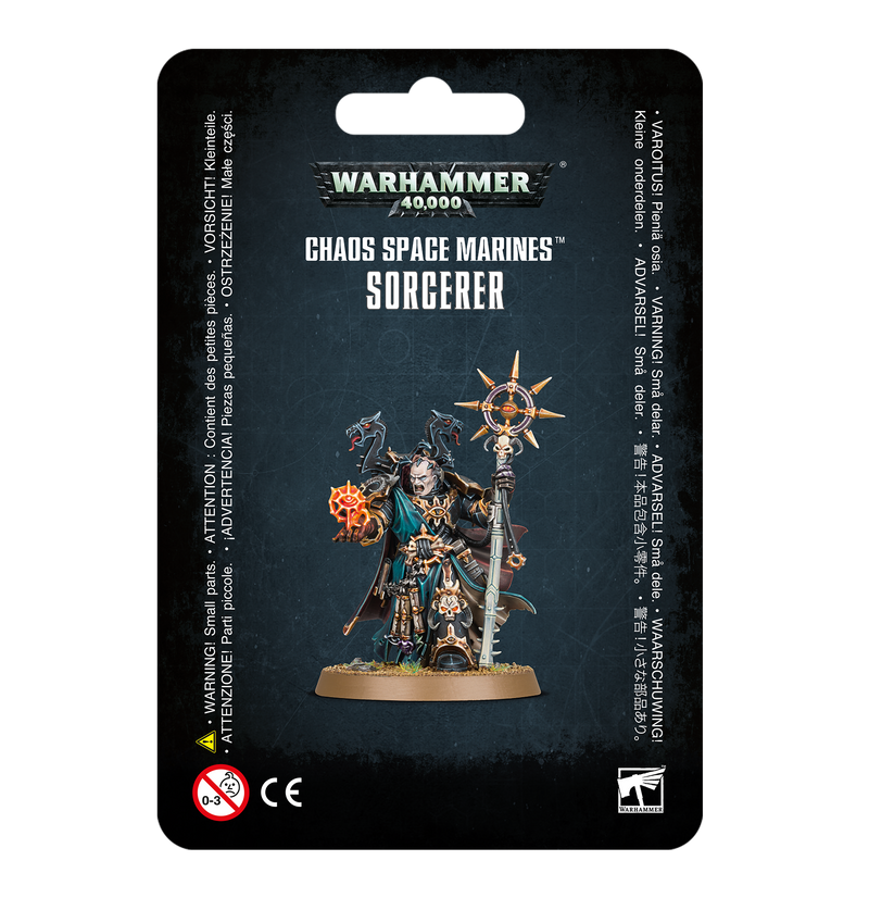 Chaos Space Marines: Sorcerer Warhammer 40k Games Workshop   