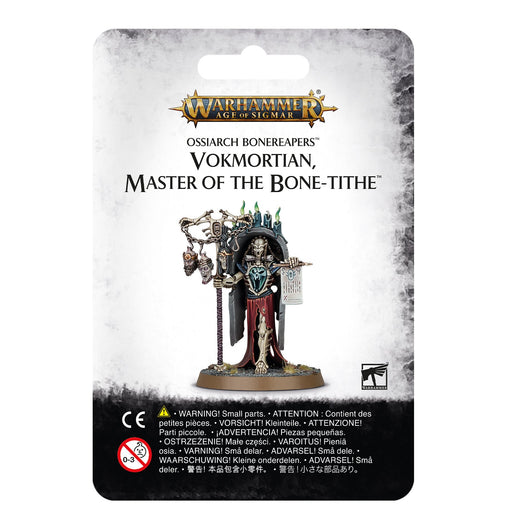 Ossiarch Bonereapers: Vokmortian Master Of The Bone-Tithe (WO) Age of Sigmar Games Workshop   