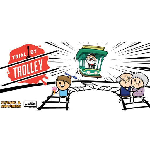 Trial By Trolley By Cyanide & Happiness Board Games Skybound Games   