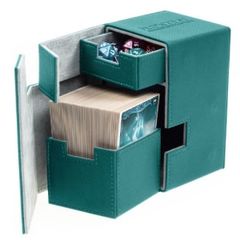 Ultimate Guard Flip'N'Tray Deck Case 100+ - Petrol Deck Boxes & Storage Ultimate Guard
