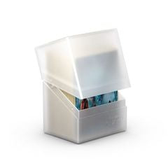 Ultimate Guard: Boulder 100+ - Frosted Deck Boxes & Storage Ultimate Guard