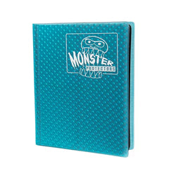 Monster Protectors: Holofoil 4-Pocket Binder Aqua Blue Binders & Pages Monster Protectors