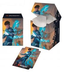 Ultra Pro - Zendikar Rising Pro 100+ Deck Box For Magic: The Gathering - Jace, Mirror Mage Deck Boxes & Storage Ultra Pro