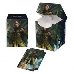 Ultra Pro - Zendikar Rising Pro 100+ Deck Box For Magic: The Gathering - Nissa Of Shadowed Boughs Deck Boxes & Storage Ultra Pro
