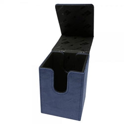 Ultra Pro: Alcove Flip Deck Box- Suede Sapphire Deck Boxes & Storage Ultra Pro