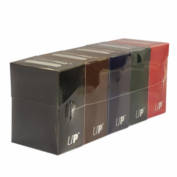 Ultra Pro: Deck Box Bundle - 5 Dark Colours Deck Boxes & Storage Ultra Pro