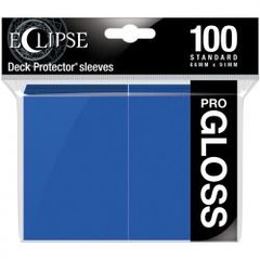 Ultra Pro: Eclipse Pro-Gloss Sleeves - Pacific Blue 100Ct Card Sleeves Ultra Pro