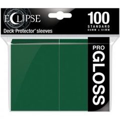 Ultra Pro: Eclipse Pro-Gloss Sleeves - Forest Green 100Ct Card Sleeves Ultra Pro