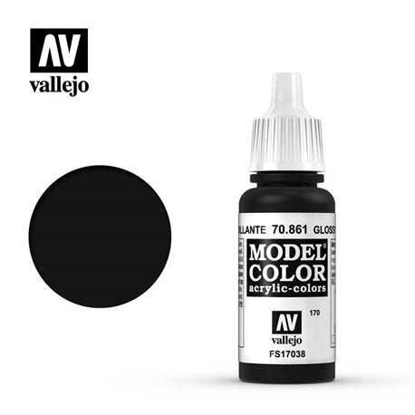 Vallejo: Model Color 70861 Gloss Black