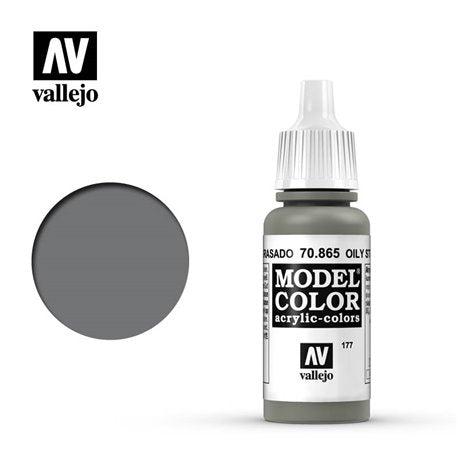 Vallejo: Model Color 70865 Oily Steel Metallic