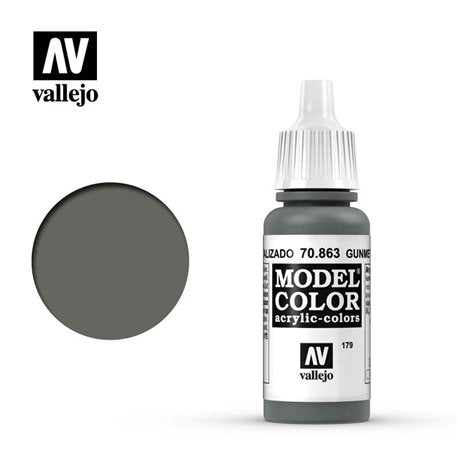 Vallejo: Model Color 70863 Gunmetal Grey Metallic