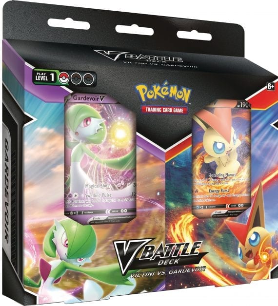 Pokemon: V-Battle Decks (Gardevoir vs Victini)  The Pokémon Company Pokémon Sealed Taps Games Edmonton Alberta