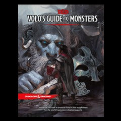 Volo's Guide To Monsters  Wizards of the Coast 5th Edition Dungeons & Dungeons and Dragons Taps Games Edmonton Alberta