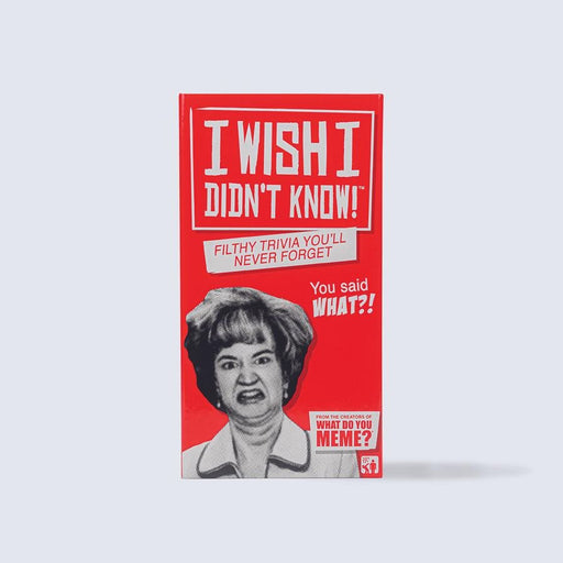 I Wish I Didn't Know Board Games What Do You Meme?   