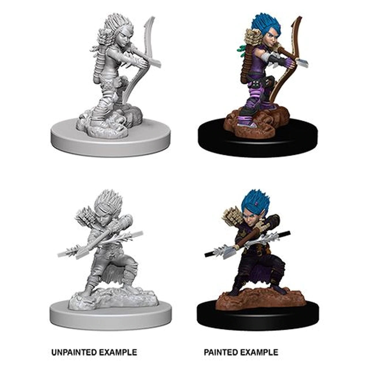 Pathfinder Battles Miniatures: W6 Female Gnome Rogue RPG Miniatures WizKids   