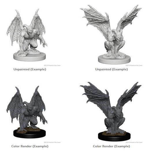 D&D Nolzur's Marvelous Miniatures: W1 Gargoyles Unpainted Miniatures WizKids