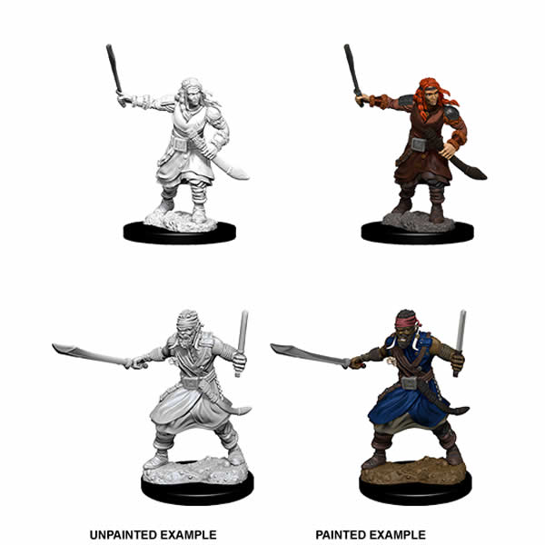 D&D Nolzur's Marvelous Miniatures: W8 Bandits Unpainted Miniatures WizKids