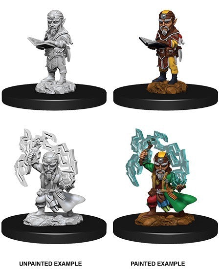 Pathfinder Battles Miniatures: W9 Male Gnome Sorcerer RPG Miniatures WizKids   