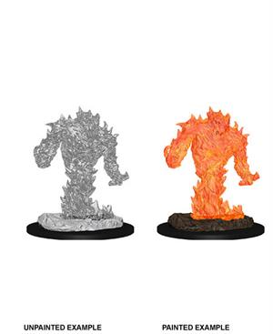 D&D Nolzur's Marvelous Miniatures: W10 Fire Elemental Unpainted Miniatures WizKids