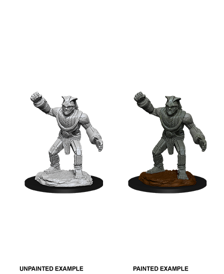 D&D Nolzur's Marvelous Miniatures: W11 Stone Golem Unpainted Miniatures WizKids