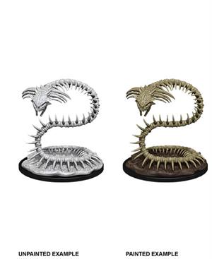 D&D Nolzur's Marvelous Miniatures: W12 Bone Naga Unpainted Miniatures WizKids